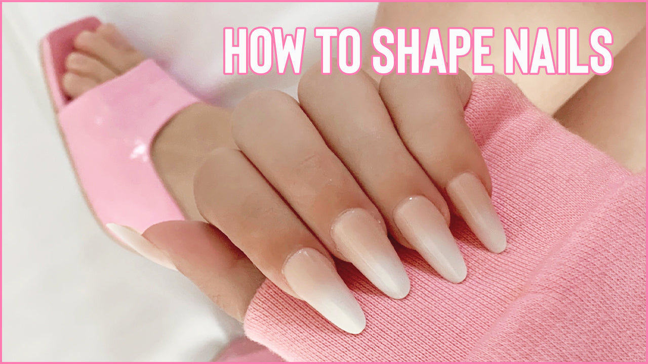 How to File Nails Into the Perfect Shape – glamnetic