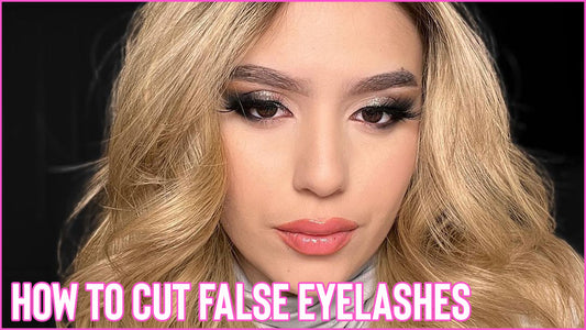 How to Cut False Eyelashes